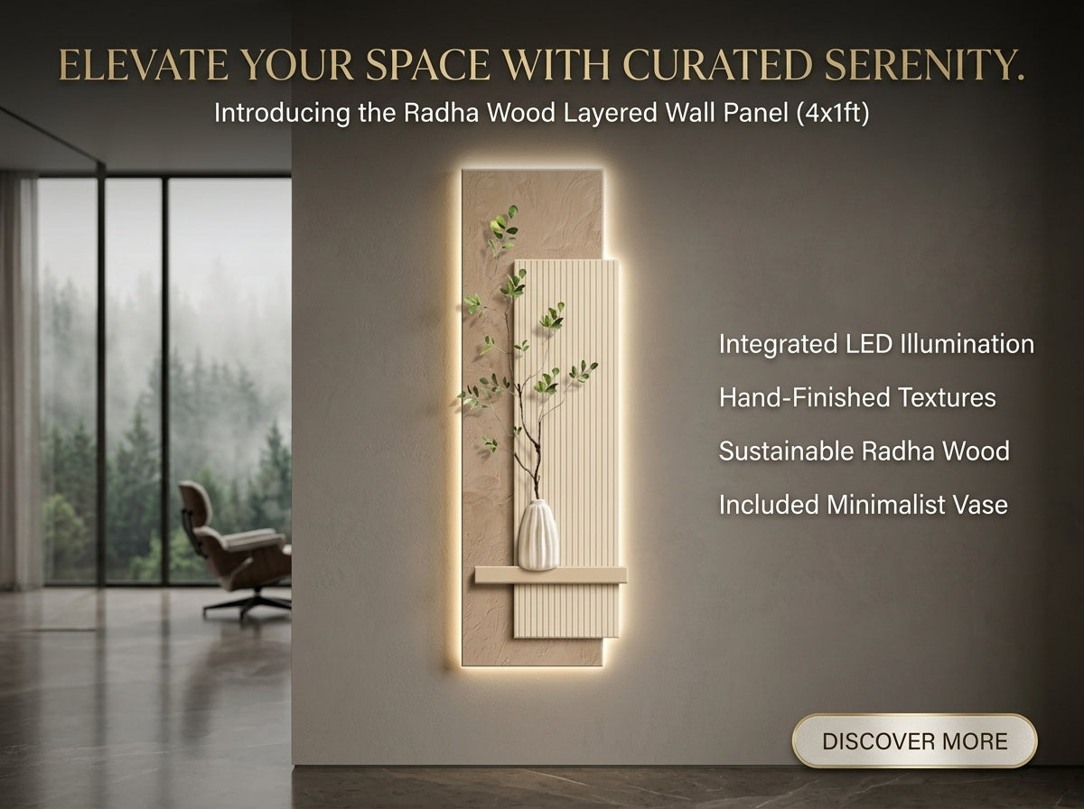 Arch Aura LED wall art package contents including mounting hardware and installation accessories