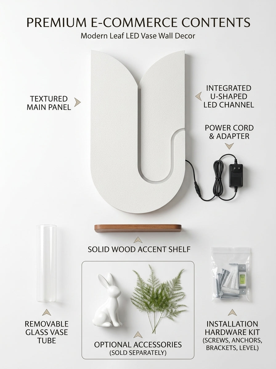 Pine wood texture and premium finish of double arch LED wall panel – Radha Wood India